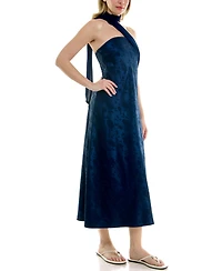 Row A Juniors' Strapless Midi Dress
