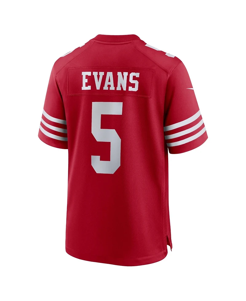 Nike Big Boys and Girls Mike Evans Scarlet San Francisco 49ers Game Jersey