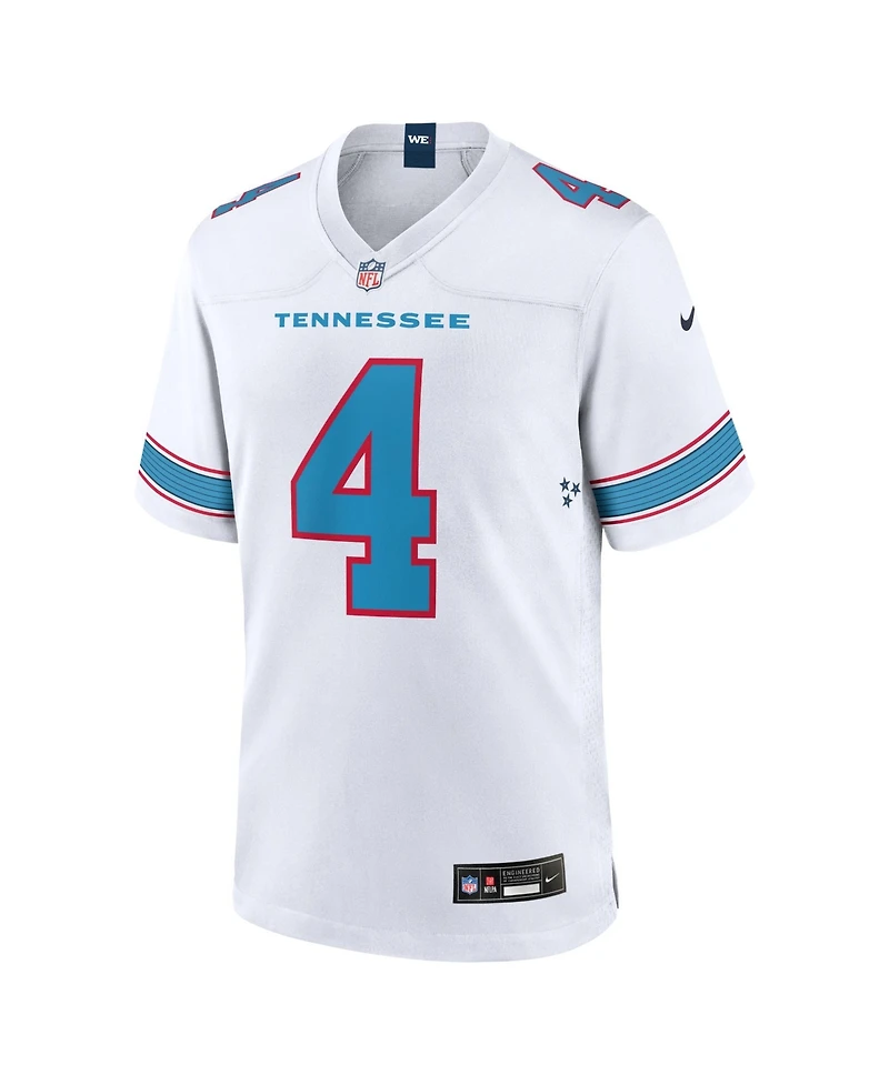 Nike Men's Wan'Dale Robinson White Tennessee Titans Game Jersey