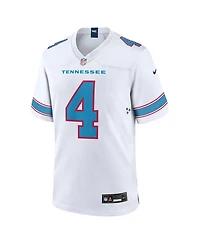 Nike Men's Wan'Dale Robinson White Tennessee Titans Game Jersey