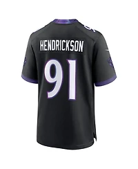 Nike Men's Trey Hendrickson Black Baltimore Ravens Alternate Game Jersey