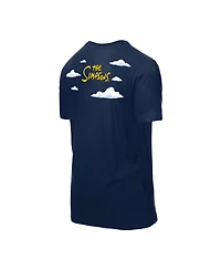 New Era Men's Navy New York Yankees Mlb x Simpsons 2026 Collab Clouds T-Shirt
