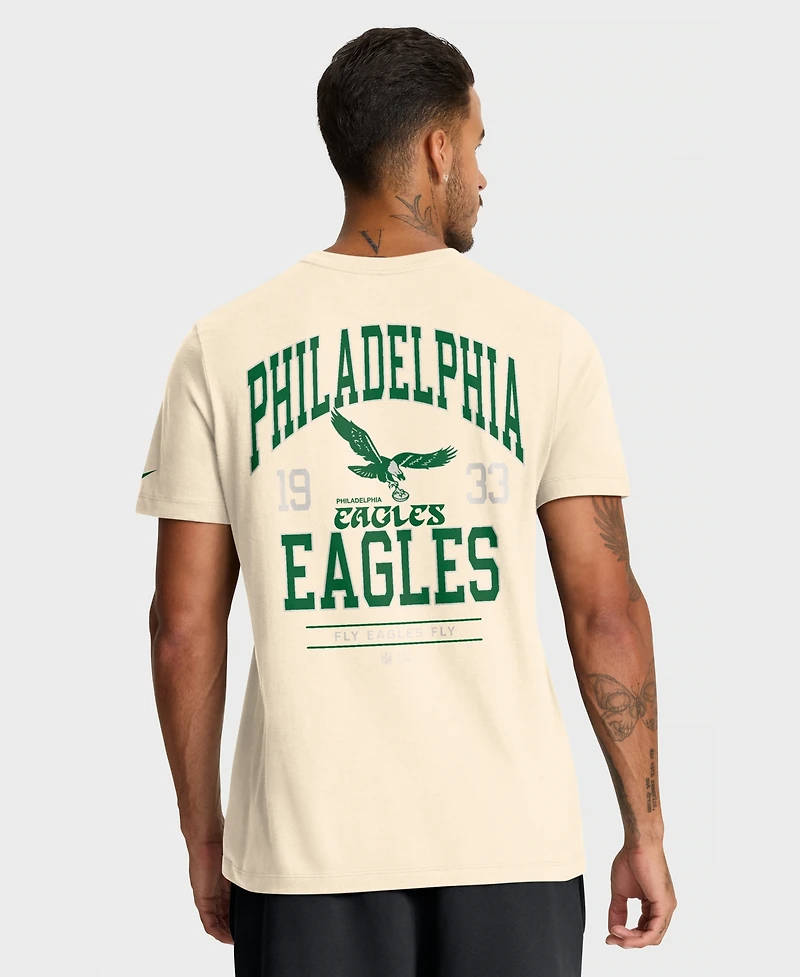 Nike Men's Natural Philadelphia Eagles Freestyle Essential T-Shirt