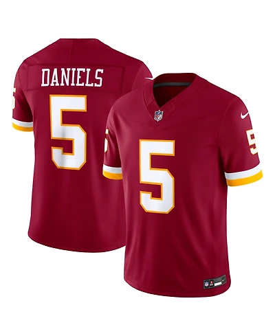 Nike Men's Jayden Daniels Burgundy Washington Commanders Vapor F.u.s.e. Stitched Limited Jersey