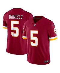 Nike Men's Jayden Daniels Burgundy Washington Commanders Vapor F.u.s.e. Stitched Limited Jersey