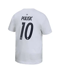 Nike Big Boys and Girls Christian Pulisic White Usmnt Home Player Name & Number T-Shirt