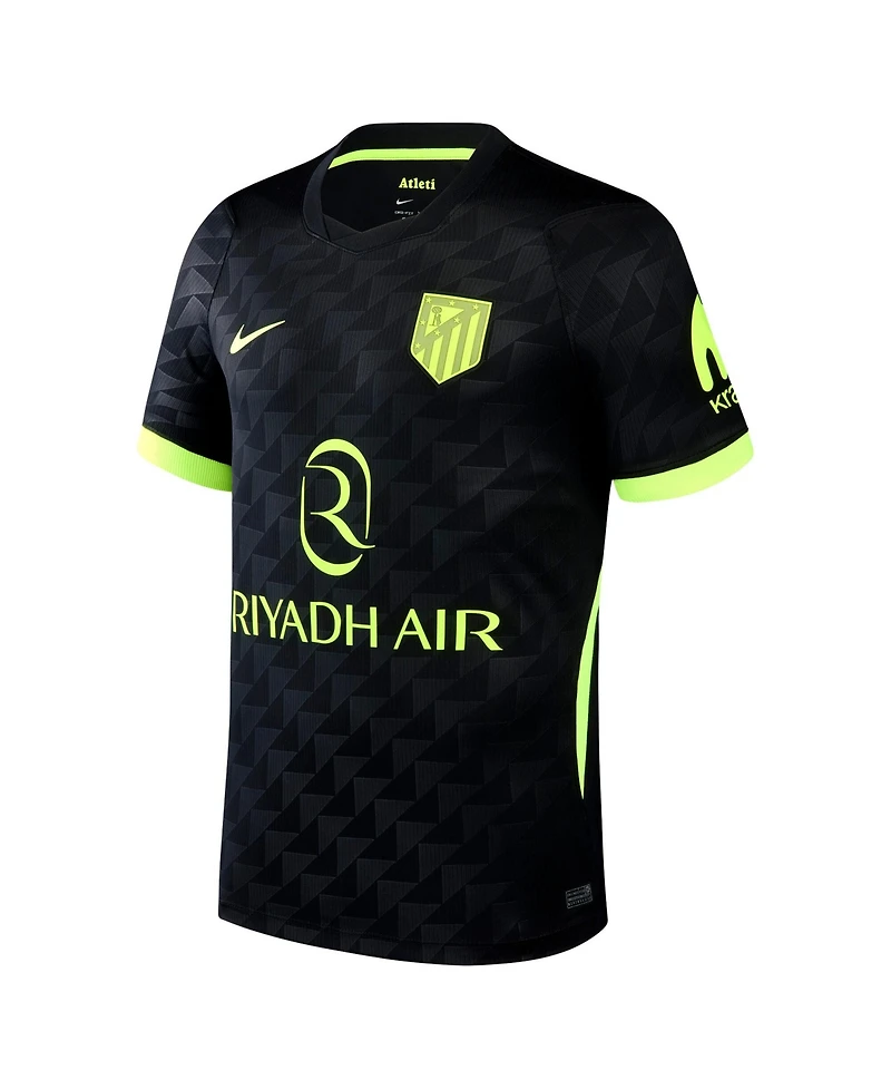 Nike Men's Black Atletico de Madrid 2026/27 Away Stadium Replica Jersey