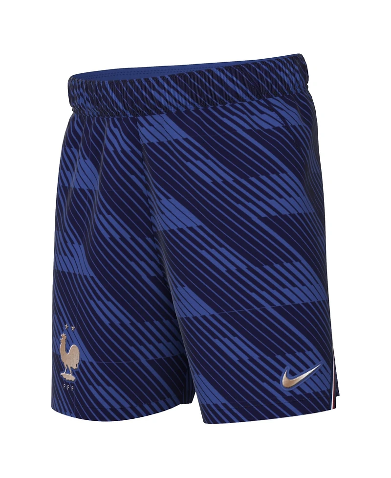 Nike Big Boys and Girls Royal France National Team 2026 Stadium Replica Shorts