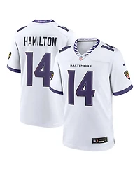 Nike Men's Kyle Hamilton White Baltimore Ravens Game Jersey