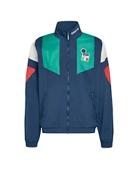 Adidas Men's Blue Italy National Team Eqt Full-Zip TrackSweatshirt