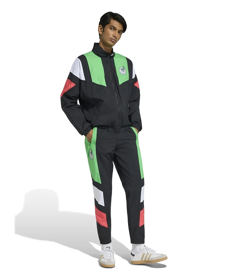 Adidas Men's Black Mexico National Team Eqt Full-Zip TrackSweatshirt