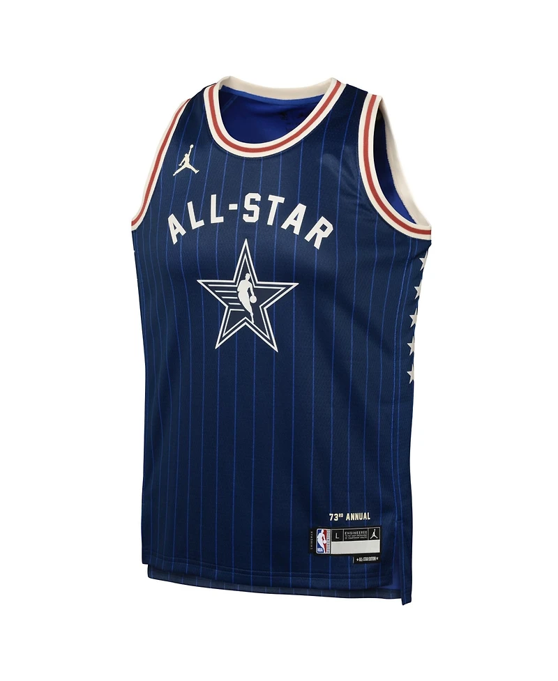 Jordan Big Boys and Girls LeBron James Navy 2024 Nba All-Star Game Swingman Jersey