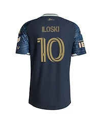 Adidas Men's Milan Iloski Navy Philadelphia Union 2026 1776 Kit On-Field Authentic Patch Jersey