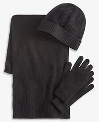 Charter Club Cashmere Hat, Gloves & Scarf Boxed Gift Set, Created for Macy's