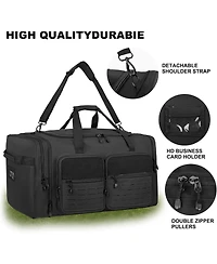 Furlihong 130L Expandable 32" Heavy Duty Extra Large Duffel Bag