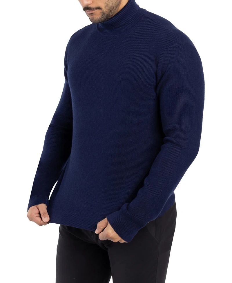 Spring + Mercer Men's Spring + Mercer Ribbed Turtle Neck Sweater