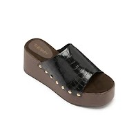 Therapy Australia Women's Round Toe Imani Platform Clog
