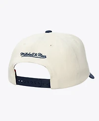 Mitchell & Ness Men's and Women's Cream Minnesota Twins Retro Lines Stretch Snapback Hat