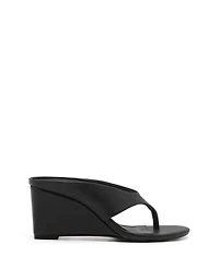 Therapy Australia Women's Sera Round Toe Wedge Thong Heel