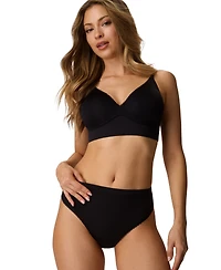 Maidenform Women's Seamless Lace High-Cut Brief Panty, Dmsmlc