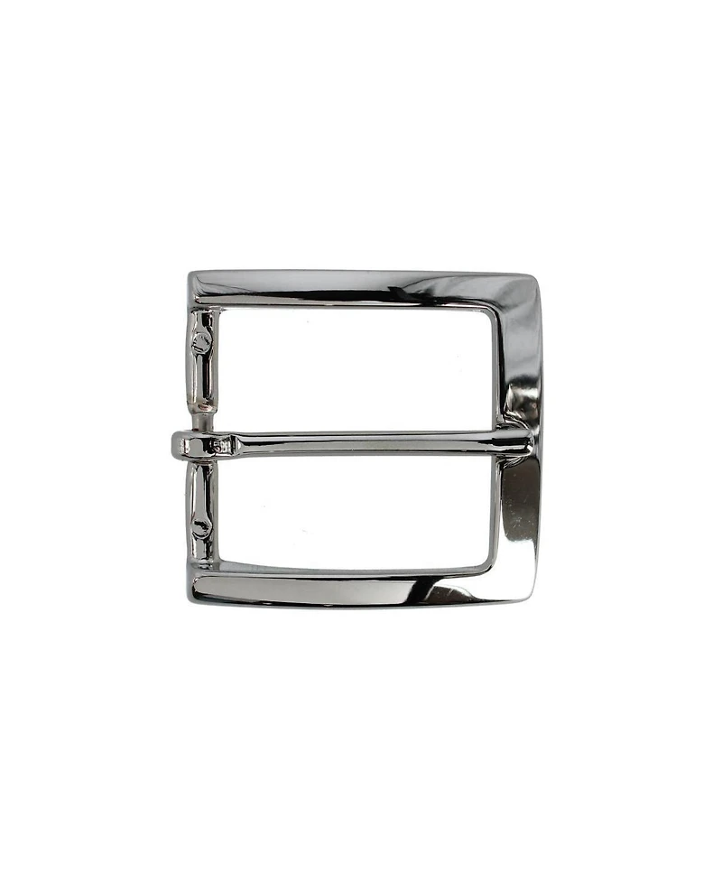 Trafalgar Men's 35mm Solid Brass Vaulted Italian Square Harness and Belt Buckle
