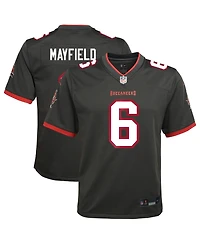 Nike Big Boys and Girls Baker Mayfield Pewter Tampa Bay Buccaneers Game Jersey