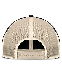 Fanatics Men's Black/Natural Anaheim Ducks Rival Trucker Adjustable Hat