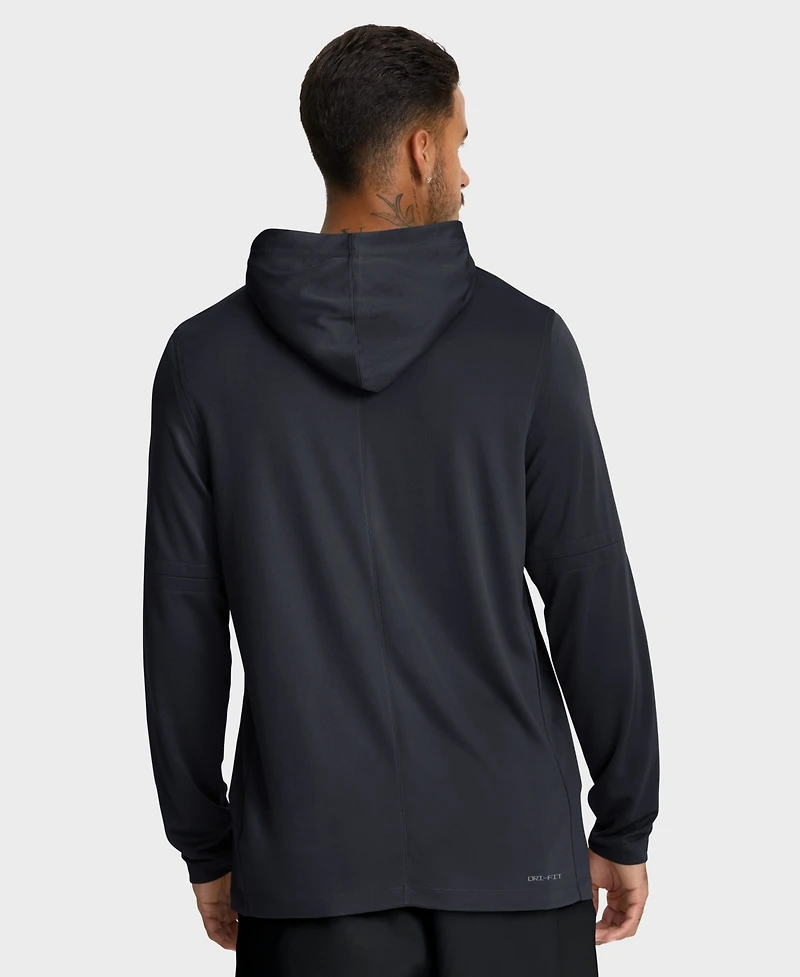 Nike Men's Navy Minnesota Twins Authentic Collection Dri-fit Long Sleeve Hooded T-Shirt