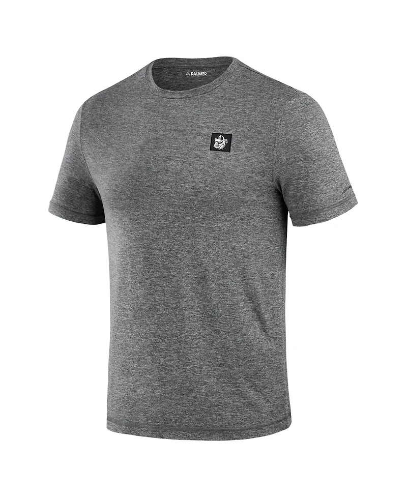 J. Palmer Men's Heather Black Georgia Bulldogs Four Down T-Shirt