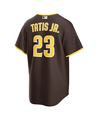 Nike Men's Fernando Tatis Jr. Brown San Diego Padres Road Replica Jersey
