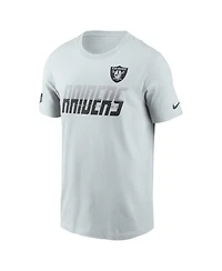 Nike Men's Gray Las Vegas Raiders Sideline Dri-fit T-Shirt