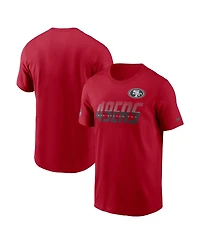 Nike Men's Scarlet San Francisco 49ers Sideline Dri-fit T-Shirt