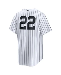 Nike Men's Ben Rice White New York Yankees Home Replica Jersey