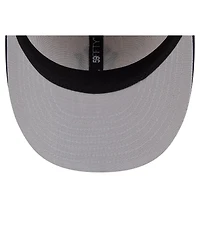 New Era Men's Natural/Navy New York Yankees Twine 59FIFTY Fitted Hat
