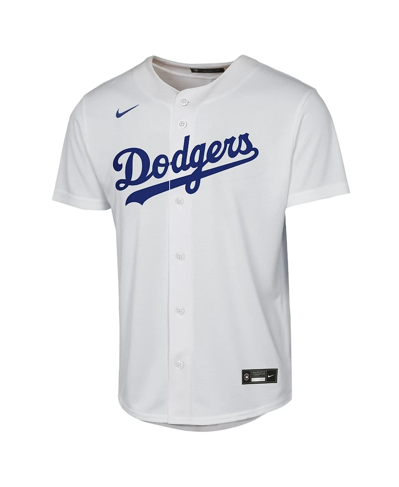 Nike Men's Will Smith White Los Angeles Dodgers Home Replica Jersey