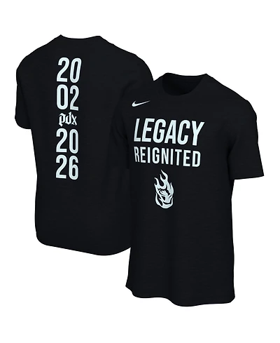 Nike Men's Black Portland Fire Legacy Reignited T-Shirt