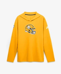Nike Men's Gold Pittsburgh Steelers Sideline Dri-fit Long Sleeve Hoodie