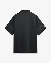 Nike Men's Black New Orleans Saints Sideline Short Sleeve Quarter-Zip Coaches Jacket