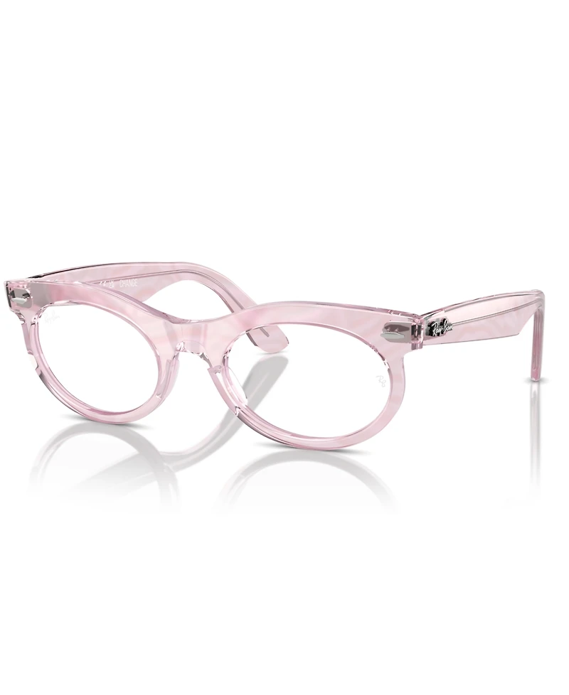 Ray-Ban Unisex Wayfarer Oval Optics Change Eyeglasses, RB2242V