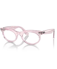 Ray-Ban Unisex Wayfarer Oval Optics Change Eyeglasses, RB2242V