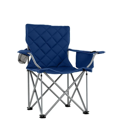 Gouun Oversized Folding Camping Chair with Built-In Cooler Pouch