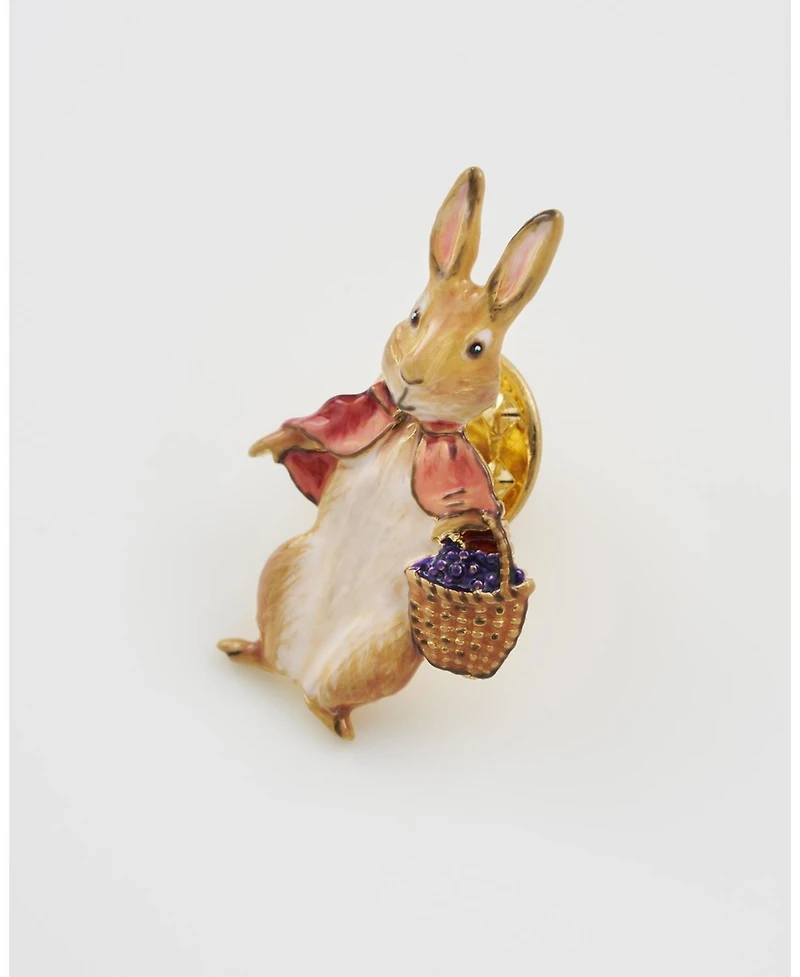 Fable England Peter Rabbit Cotton-tail Brooch