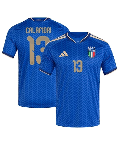 Adidas Men's Riccardo Calafiori Blue Italy National Team 2026 Home Replica Jersey