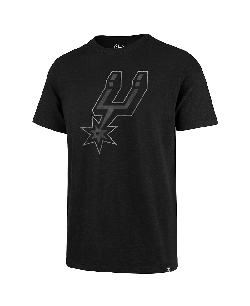 '47 Brand Men's Black San Antonio Spurs Grit Scrum T-Shirt