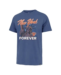 '47 Brand Men's Blue New York Knicks Forever Franklin T-Shirt