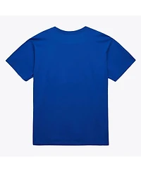 Mitchell & Ness Men's and Women's Mitchell Ness Royal New York Knicks Hardwood Classics Arch T-Shirt