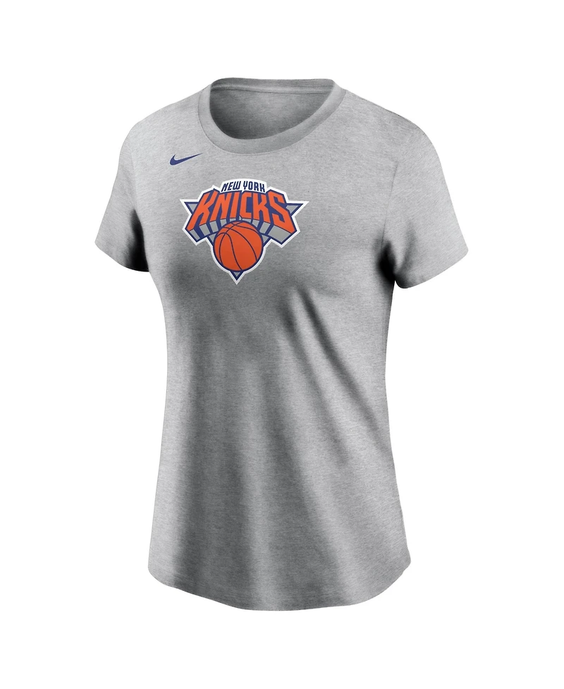 Nike Women's Gray New York Knicks Core T-Shirt