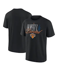Fanatics Men's Black New York Knicks Devoted Heavyweight T-Shirt