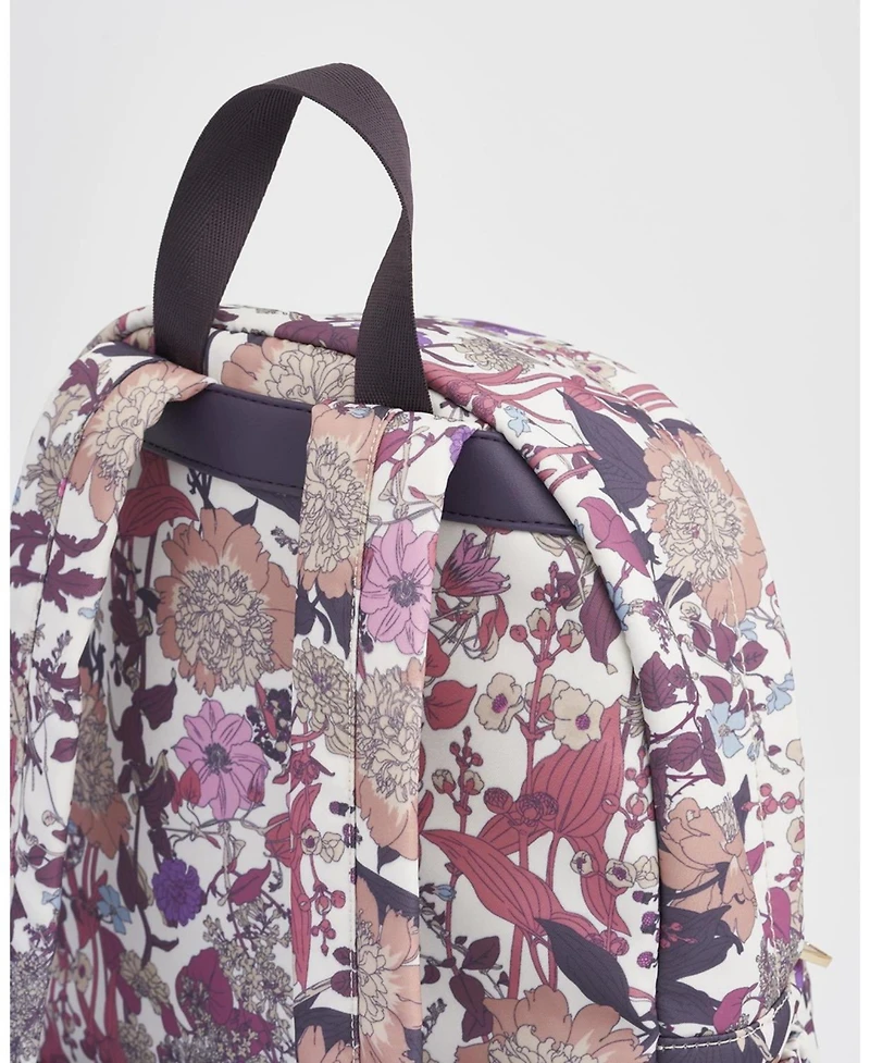 Fable England Women's Deco Blooms Large Blackberry Backpack