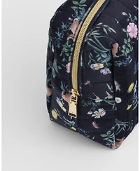 Fable England Running Bunny Large Quilted Makeup Bag